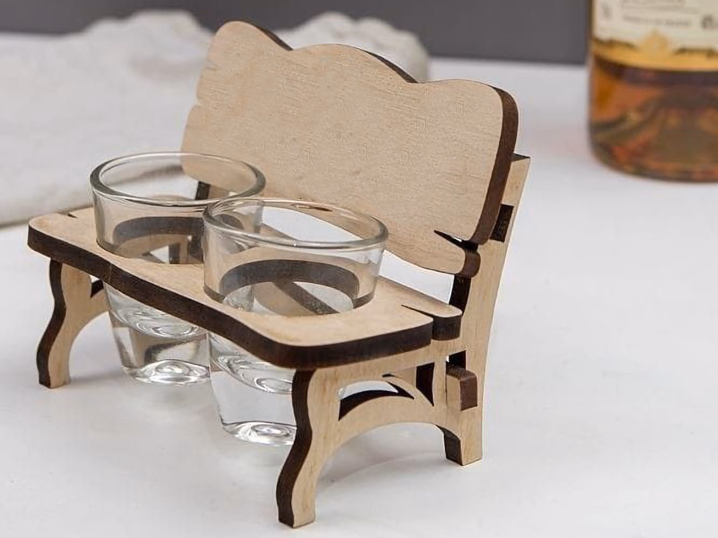Banc porte-verres